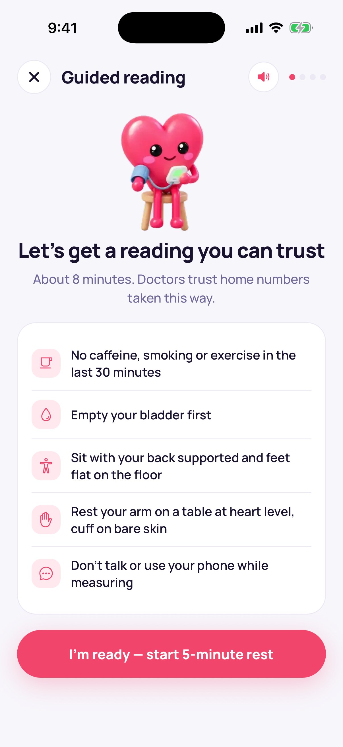 Guided reading prep checklist with five steps for an accurate reading